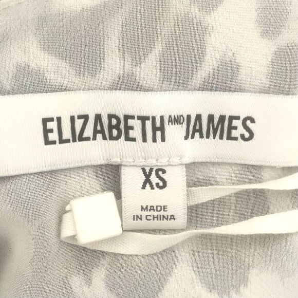 Elizabeth and James Everly Leopard Hi-Low Sleeveless Top - Picture 7 of 8